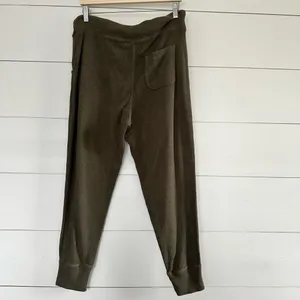 Aerie Women’s Medium Green Sherpa Jogger Pants thumbnail 3