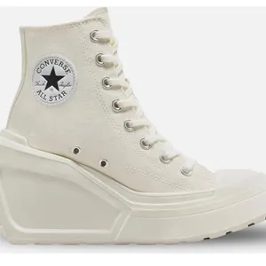 NEW Converse Chuck 70 De Luxe Wedge Platform Heel Boots White A06479C 7 thumbnail 5