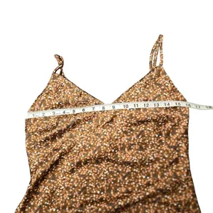 Audrey 3+1 Alice Floral Slip Brown Dress‎ thumbnail 3