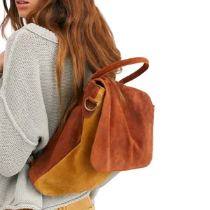 Free People We The Free Paris Suede Convertible Backpack Purse Messenger Bag thumbnail 2