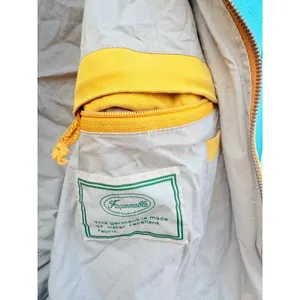 Faconnable Albert Goldberg Mustard Yellow Bomber Jacket Water Repellent Size L‎ thumbnail 6