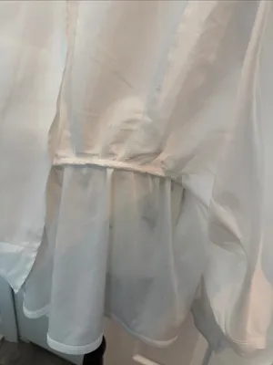 Altar'd State White Ruched Strapless Mini Dress thumbnail 8