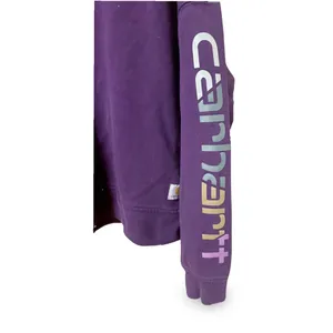 Purple Carhartt Crewneck Sweatshirt thumbnail 2