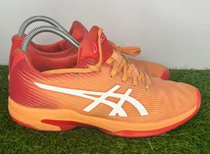 Asics Womens Solution Speed FF Coral Tennis Shoes Sneakers Size 8 thumbnail 3