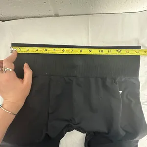 Gymshark Vital Seamless High Waisted Leggings Black Womens medium Activewear thumbnail 5