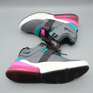 Nike Air Force 270 GS Wolf Grey Hyper Pink Teal AJ8208-005 6Y Women 7.5 Sneaker thumbnail 4