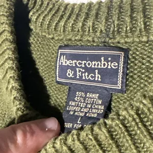 Vintage Abercrombie & Fitch Sweater Women's SZ L Ribbed 80s/90s Hong Kong thumbnail 5