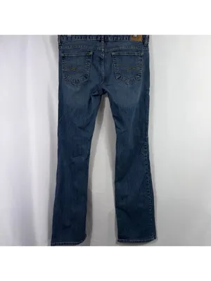 Aeropostale Chelsea Bootcut Jeans Women’s Size 7/8 Regular Medium Wash Stretch thumbnail 6