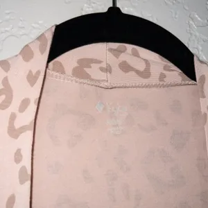 Kyte Baby New Blush Pink Leopard Print Lounge Robe Size XS/Small thumbnail 5