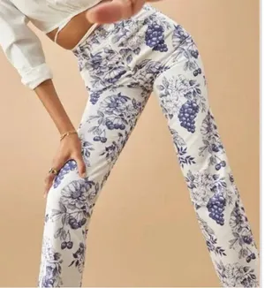 Reformation Cynthia High Rise Straight Leg Jeans thumbnail 2