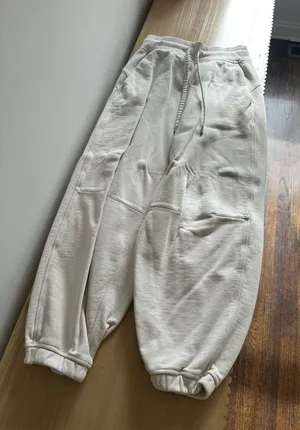Lululemon Relaxed Fit French Terry Jogger White Opal 6 thumbnail 1
