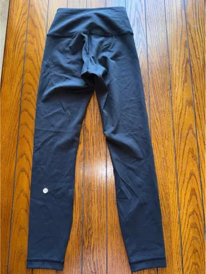 Lululemon Wunder Train High Rise 25” Black Size 4 NWOT thumbnail 3