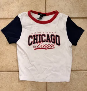 Forever 21 Chicago League Ringer Tee thumbnail 1