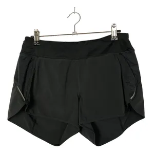 Athleta‎ Black Track This Run Athletic Shorts S thumbnail 2