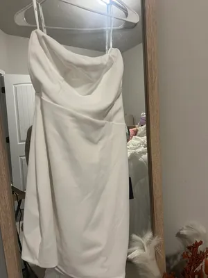 Lulus Mini Dress With Pearl Bow thumbnail 3