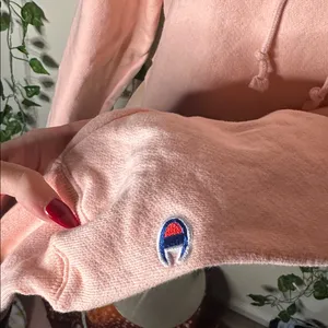 Champion Pink Cropped Hoodie thumbnail 4