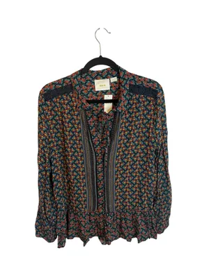 NWT Anthropologie Maeve Janie Flounced Boho Peasant Blouse thumbnail 3