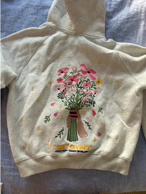 Dandy Worldwide Flower Hoodie thumbnail 2