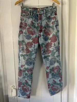 Citizens of Humanity Vintage Olivia Floral Jeans Size 25 thumbnail 13