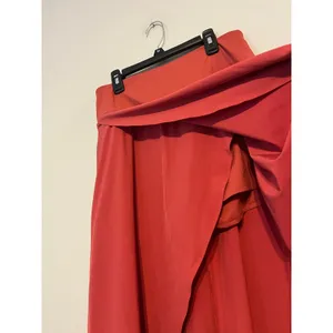 Halara Breezeful™ High Waisted High Low Ruffle 2-in-1 Skirt Pompeian Red Size M thumbnail 5