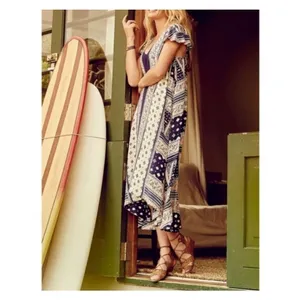 Maeve Anthropologie bohemian cape like sundress size small thumbnail 3