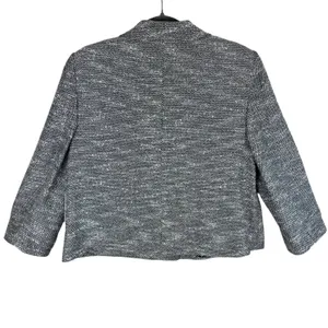 Josephine‎ Chaus NWT Tweed Collared Button Up Lined Blazer Size 10 thumbnail 2