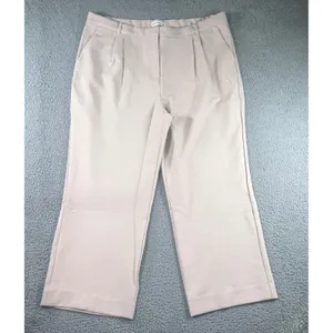 Abercrombie &‎ Fitch Sloane Tailored Wide Leg Pant Women 36 22 Pleated Trousers thumbnail 4