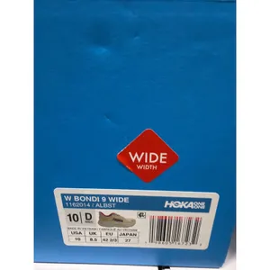 HOKA Women's Bondi 9 Running Shoes ALBST Size 10D Wide NWB thumbnail 7