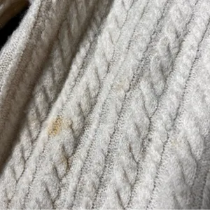 H&M Cream Cable Knit Cowl Neck Sweater thumbnail 9