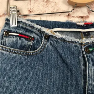 Vintage Tommy Jeans Frayed WB Hipster‎ Flare Jeans thumbnail 4