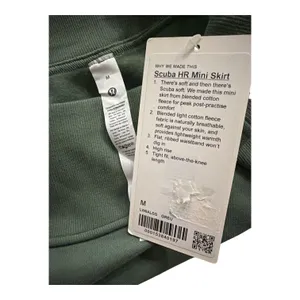 Lululemon Scuba HR Mini Skirt in Grey Eucalyptus thumbnail 4