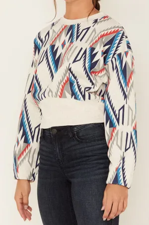 Ariat Cropped Crewneck thumbnail 1
