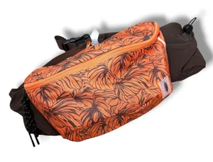 NEW Free People Movement FP Monstera Brown Floral Happy Packer Cargo Sling Bag thumbnail 1