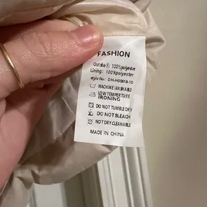 Women's Tan Puffer Vest Size M thumbnail 3