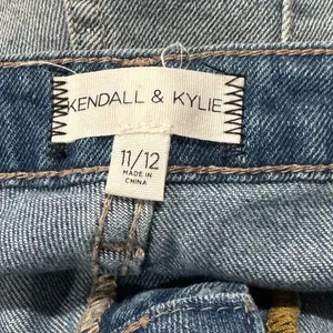 Kendall and Kylie Cropped Distressed Jeans Women’s 11/12 thumbnail 2