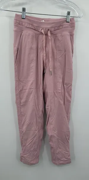 Lululemon Women's‎ Dance Studio Mid-Rise Cropped Pant Rose Blush Size 0 thumbnail 1