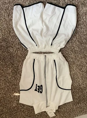 41 Hawthorn 2 Piece Activewear Sets Tops , Short Small thumbnail 1