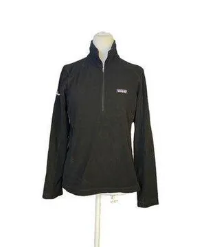 Women's Patagonia Fleece Pullover S Black thumbnail 1
