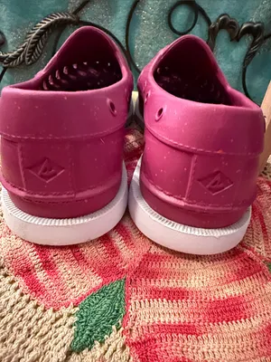 🧜‍♀️🧜‍♀️🧜‍♀️BOGOHO🧜‍♀️🧜‍♀️🧜‍♀️Sperry Bright Pink Slip-On Deck Moccasins-9.5 thumbnail 5