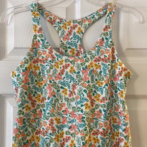 J. Crew Multicolor Floral Dress with shorts under it size XS brand new thumbnail 2