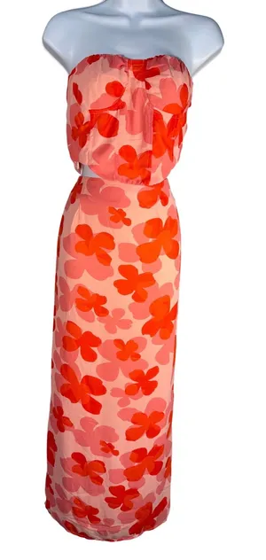 Princess Polly Isadoria Frill‎ Top & Valerio Maxi Skirt Floral Two-Piece Set thumbnail 1