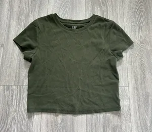 Gap Modern Rib Crop T-shirt Size Large thumbnail 1