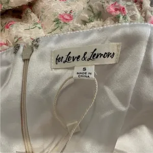 For Love & Lemons Amelia Maxi Dress Small S thumbnail 6