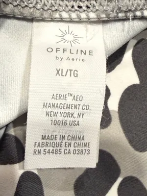 Aerie offline animal print leggings size xlarge . thumbnail 2