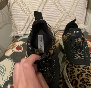 Steve Madden Cheetah Tennis Shoes thumbnail 6