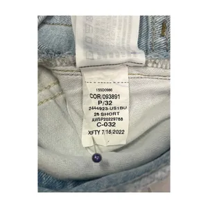 Abercrombie Fitch The 90s Straight Womens 26 2S Blue Ultra High Rise Crossover thumbnail 8