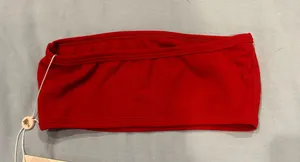 Oh Polly Swim Red Bandeau Bikini Top thumbnail 2