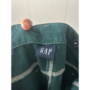 NWT Gap High Rise 90's Loose Carpenter Pants June Bug Green Sz 4 thumbnail 3