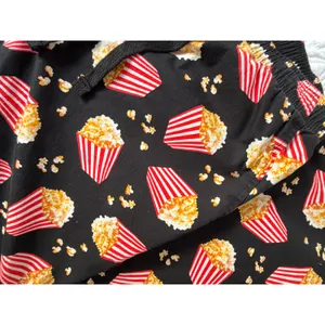 Old Navy Popcorn Print Pajama Pants Women's Medium Black Lounge Sleep Pants thumbnail 3