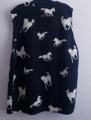 Outback Trading Co Horse Western Sherpa Vest thumbnail 5
